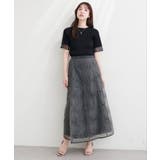 【natural couture】フラワーチュールスカート | NICE CLAUP / OLIVE des OLIVE OUTLET | 詳細画像14