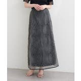 【natural couture】フラワーチュールスカート | NICE CLAUP / OLIVE des OLIVE OUTLET | 詳細画像15
