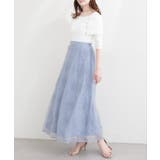 【natural couture】フラワーチュールスカート | NICE CLAUP / OLIVE des OLIVE OUTLET | 詳細画像22