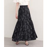 【natural couture】フラワーマーメイドギャザースカート | NICE CLAUP / OLIVE des OLIVE　OUTLET | 詳細画像8 