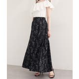 【natural couture】フラワーマーメイドギャザースカート | NICE CLAUP / OLIVE des OLIVE　OUTLET | 詳細画像9 