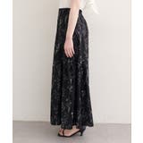 【natural couture】フラワーマーメイドギャザースカート | NICE CLAUP / OLIVE des OLIVE　OUTLET | 詳細画像12 