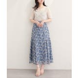 【natural couture】フラワーマーメイドギャザースカート | NICE CLAUP / OLIVE des OLIVE　OUTLET | 詳細画像20 