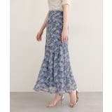 【natural couture】フラワーマーメイドギャザースカート | NICE CLAUP / OLIVE des OLIVE　OUTLET | 詳細画像22 