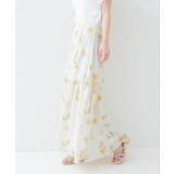 【natural couture】フラワーマーメイドギャザースカート | NICE CLAUP / OLIVE des OLIVE　OUTLET | 詳細画像28 