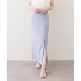 【natural couture】きれいめポンチサイドスリットタイトスカート | NICE CLAUP / OLIVE des OLIVE OUTLET | 詳細画像7