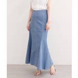 【natural couture】ハートウエストマーメイドデニムスカート | NICE CLAUP / OLIVE des OLIVE OUTLET | 詳細画像19
