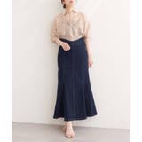 【natural couture】ハートウエストマーメイドデニムスカート | NICE CLAUP / OLIVE des OLIVE OUTLET | 詳細画像11