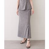 【natural couture】ラップ風タイトスカート | NICE CLAUP / OLIVE des OLIVE OUTLET | 詳細画像2