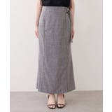 【natural couture】ラップ風タイトスカート | NICE CLAUP / OLIVE des OLIVE OUTLET | 詳細画像8