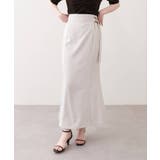 【natural couture】ラップ風タイトスカート | NICE CLAUP / OLIVE des OLIVE OUTLET | 詳細画像22