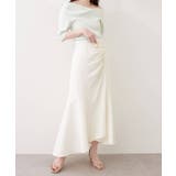 【natural couture】ドレープデザインマーメイドスカート | NICE CLAUP / OLIVE des OLIVE OUTLET | 詳細画像4