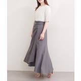【natural couture】ドレープデザインマーメイドスカート | NICE CLAUP / OLIVE des OLIVE OUTLET | 詳細画像16