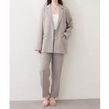 【natural couture】接触冷感マシンウォッシャブルテーパードパンツ | NICE CLAUP / OLIVE des OLIVE OUTLET | 詳細画像10