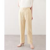 イエロー | 【natural couture】接触冷感マシンウォッシャブルテーパードパンツ | NICE CLAUP / OLIVE des OLIVE OUTLET
