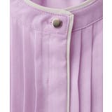 【natural couture】配色パイピングタックブラウス | NICE CLAUP / OLIVE des OLIVE　OUTLET | 詳細画像2 