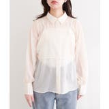 【natural couture】<osono>ビスチェ+シャツSET | NICE CLAUP / OLIVE des OLIVE OUTLET | 詳細画像2