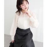 【natural couture】<osono>ビスチェ+シャツSET | NICE CLAUP / OLIVE des OLIVE OUTLET | 詳細画像15