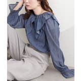 【natural couture】前後2way フリルカラーブラウス | NICE CLAUP / OLIVE des OLIVE OUTLET | 詳細画像9