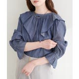 【natural couture】前後2way フリルカラーブラウス | NICE CLAUP / OLIVE des OLIVE OUTLET | 詳細画像10