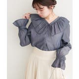 【natural couture】前後2way フリルカラーブラウス | NICE CLAUP / OLIVE des OLIVE OUTLET | 詳細画像12