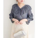 【natural couture】前後2way フリルカラーブラウス | NICE CLAUP / OLIVE des OLIVE OUTLET | 詳細画像13