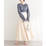 【natural couture】前後2way フリルカラーブラウス | NICE CLAUP / OLIVE des OLIVE OUTLET | 詳細画像15