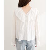 【natural couture】前後2way フリルカラーブラウス | NICE CLAUP / OLIVE des OLIVE OUTLET | 詳細画像20