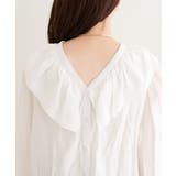 【natural couture】前後2way フリルカラーブラウス | NICE CLAUP / OLIVE des OLIVE OUTLET | 詳細画像22