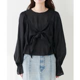 【natural couture】リボンビスチェ+ブラウス セット | NICE CLAUP / OLIVE des OLIVE　OUTLET | 詳細画像18 