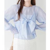 【natural couture】リボンビスチェ+ブラウス セット | NICE CLAUP / OLIVE des OLIVE　OUTLET | 詳細画像12 