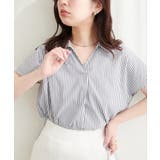【natural couture】涼しげスキッパーブラウス | NICE CLAUP / OLIVE des OLIVE　OUTLET | 詳細画像23 
