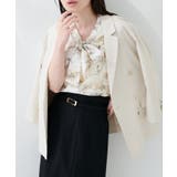 【natural couture】リボンタイフラワーブラウス | NICE CLAUP / OLIVE des OLIVE OUTLET | 詳細画像12