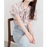 【natural couture】リボンタイフラワーブラウス | NICE CLAUP / OLIVE des OLIVE OUTLET | 詳細画像15