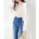 【natural couture】ポリエステルレーヨンフリルシャツ | NICE CLAUP / OLIVE des OLIVE　OUTLET | 詳細画像3 