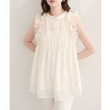 【natural couture】バックリボンノースリチュニック | NICE CLAUP / OLIVE des OLIVE　OUTLET | 詳細画像3 
