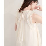 【natural couture】バックリボンノースリチュニック | NICE CLAUP / OLIVE des OLIVE　OUTLET | 詳細画像4 