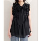 【natural couture】バックリボンノースリチュニック | NICE CLAUP / OLIVE des OLIVE　OUTLET | 詳細画像33 