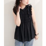 【natural couture】バックリボンノースリチュニック | NICE CLAUP / OLIVE des OLIVE　OUTLET | 詳細画像21 
