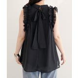 【natural couture】バックリボンノースリチュニック | NICE CLAUP / OLIVE des OLIVE　OUTLET | 詳細画像28 