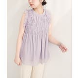 【natural couture】バックリボンノースリチュニック | NICE CLAUP / OLIVE des OLIVE　OUTLET | 詳細画像8 