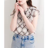 【natural couture】フリルカラーノースリブラウス | NICE CLAUP / OLIVE des OLIVE OUTLET | 詳細画像3