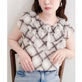 【natural couture】フリルカラーノースリブラウス | NICE CLAUP / OLIVE des OLIVE OUTLET | 詳細画像5
