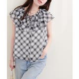 【natural couture】フリルカラーノースリブラウス | NICE CLAUP / OLIVE des OLIVE OUTLET | 詳細画像13