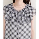【natural couture】フリルカラーノースリブラウス | NICE CLAUP / OLIVE des OLIVE OUTLET | 詳細画像20