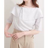 【natural couture】接触冷感マシンウォッシャブル防シワアシメネック | NICE CLAUP / OLIVE des OLIVE OUTLET | 詳細画像29
