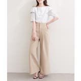 【natural couture】接触冷感マシンウォッシャブル防シワアシメネック | NICE CLAUP / OLIVE des OLIVE OUTLET | 詳細画像16