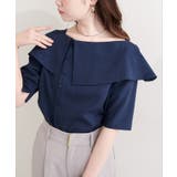 【natural couture】接触冷感マシンウォッシャブル防シワアシメネック | NICE CLAUP / OLIVE des OLIVE OUTLET | 詳細画像9