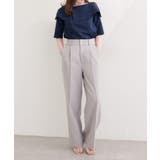 【natural couture】接触冷感マシンウォッシャブル防シワアシメネック | NICE CLAUP / OLIVE des OLIVE OUTLET | 詳細画像12