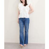【natural couture】ラッフルフリルペプラムブラウウス | NICE CLAUP / OLIVE des OLIVE OUTLET | 詳細画像4